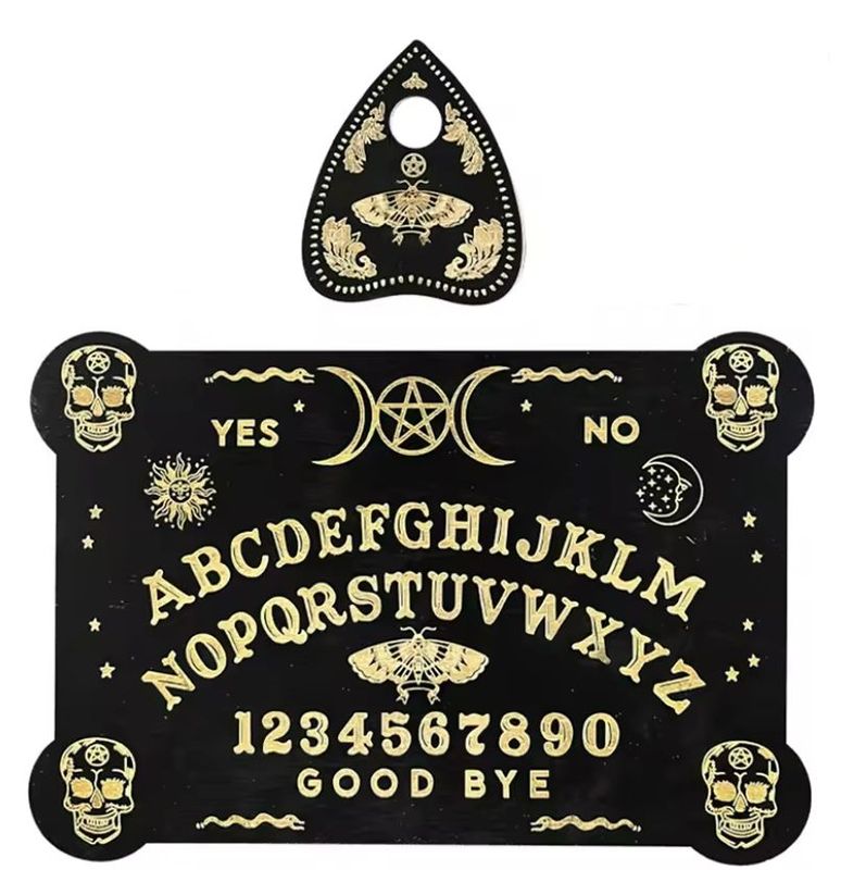 Ouija-Brett + Planchette Ouija-Brett + Planchette
