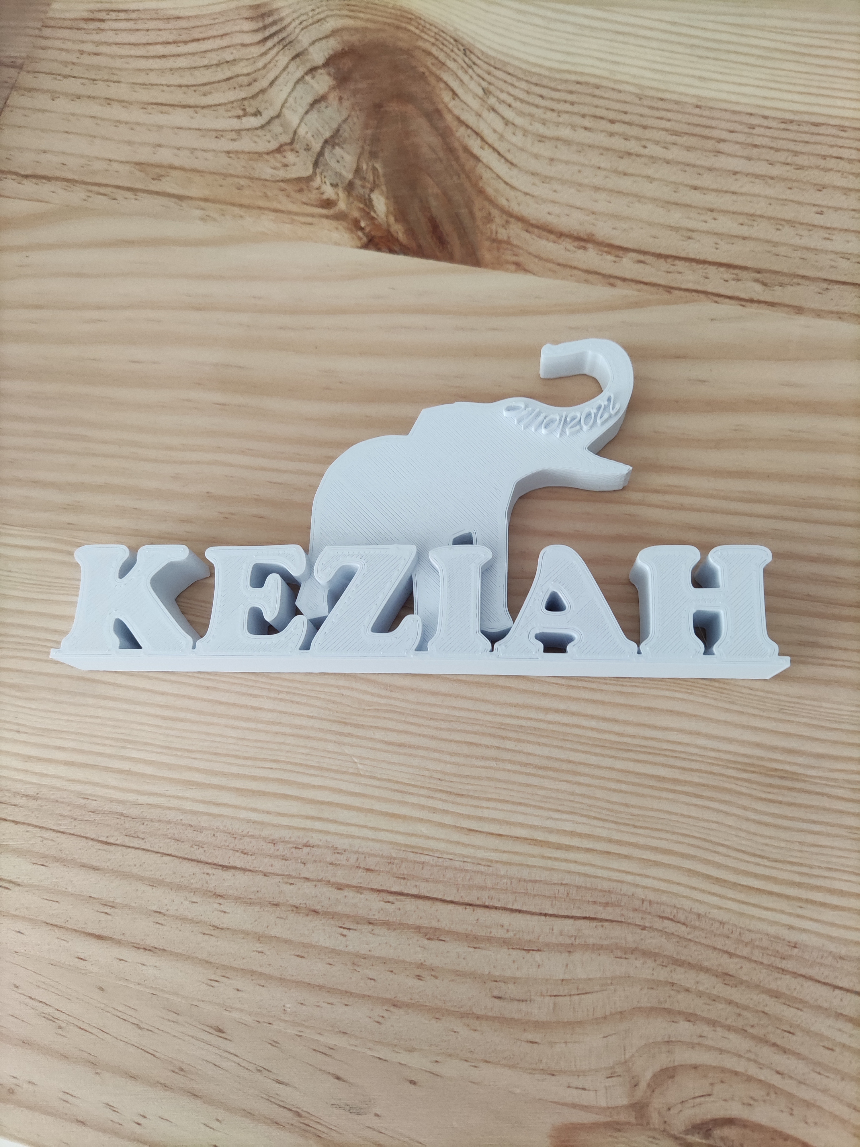 Prénom + figurine personnalisé