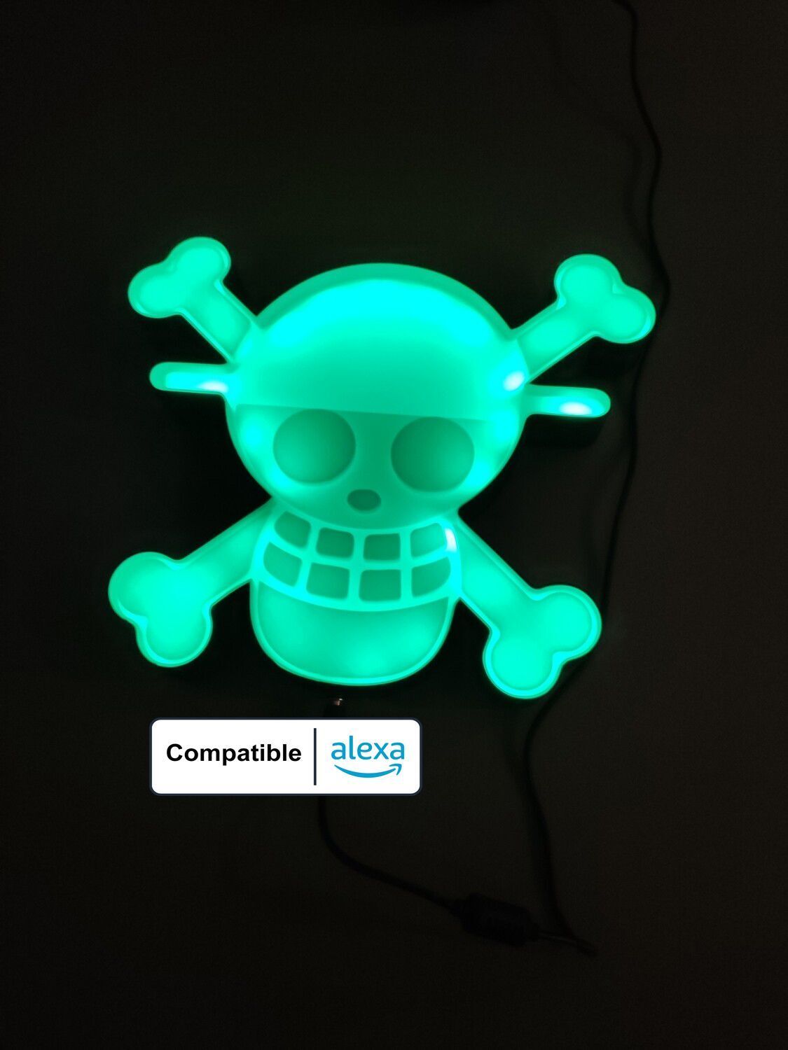 Enseigne lumineuse connectée One Piece format : 300