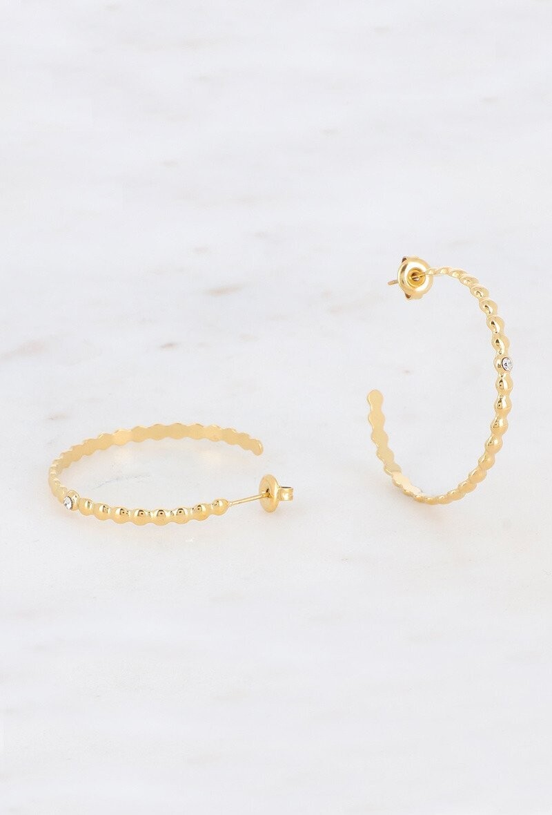 BOUCLES D'OREILLES BERGAMOTE
