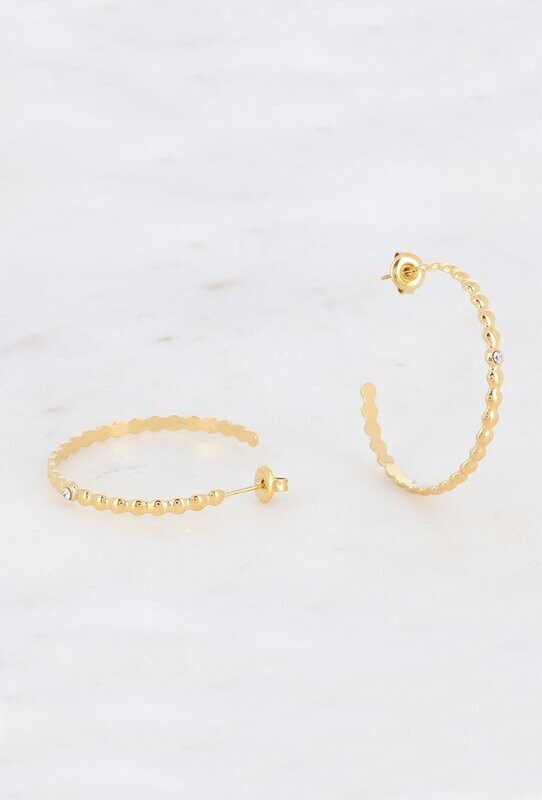 BOUCLES D'OREILLES BERGAMOTE