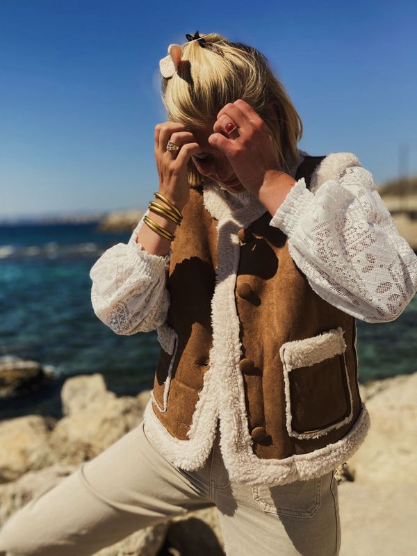 VESTE CHAMOIS