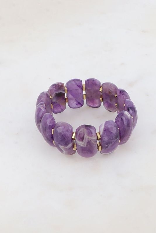 BRACELET COLIBRI VIOLET