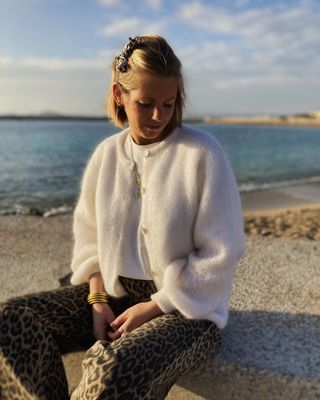 GILET NEIGE BLANC  ??