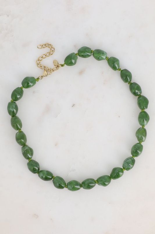 COLLIER DESTINÉE VERT