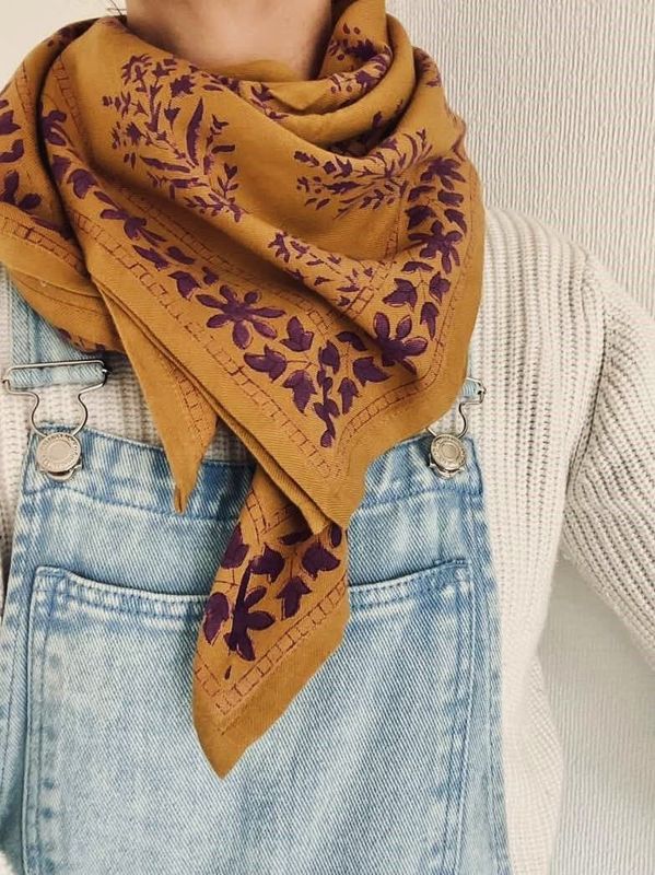 FOULARD DROMADAIRE (Grand format)