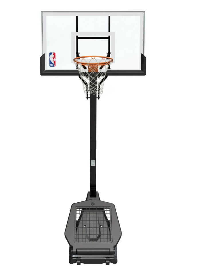NBA 54&quot; Portable Adjustable Basketball Hoop, Shatter-Resistant Backboard, Removable Rebounder360™