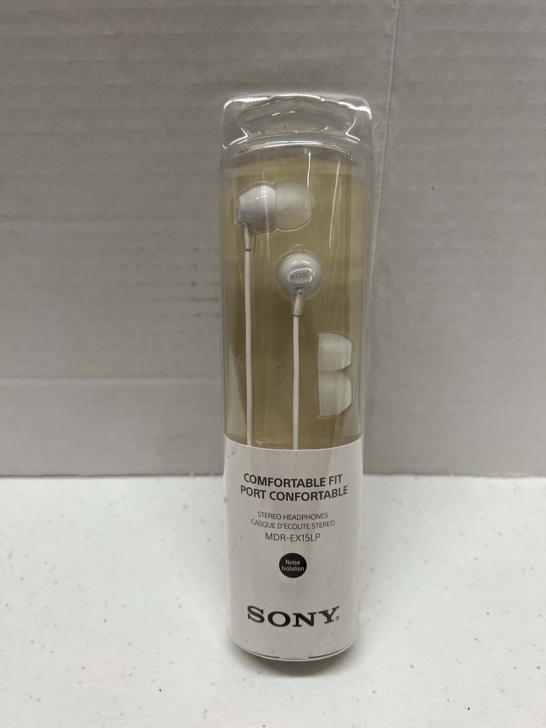 Sony Fashion Earbud Headphones MDREX15LP/W