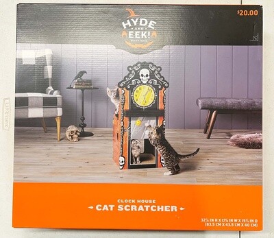 Halloween Clock Double Decker Cat Scratcher - Hyde &amp; EEK! Boutique