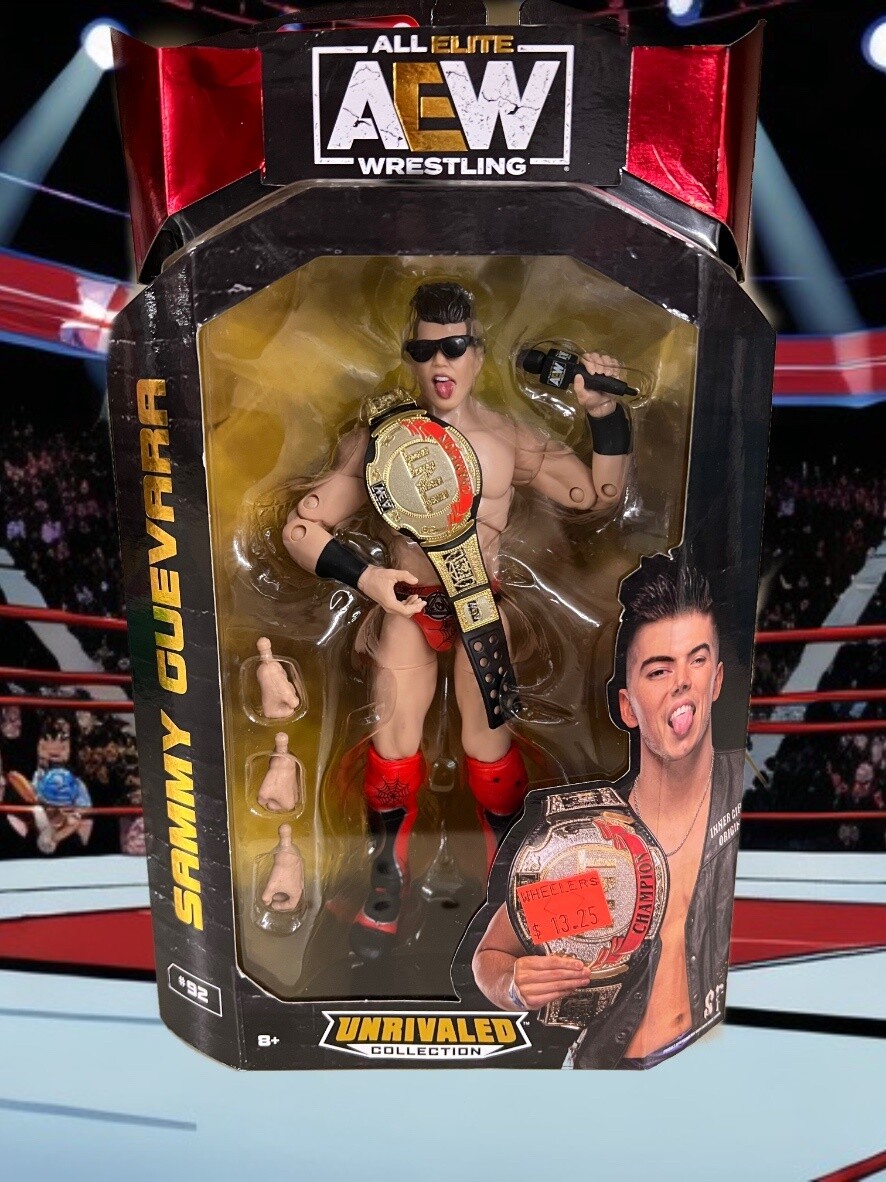AEW Unrivaled Champions Series Collection W1 #92 Sammy Guevara Action Figure