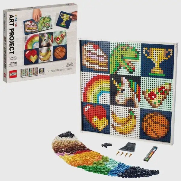 LEGO Art: Art Project – Create Together 21226 Building Kit