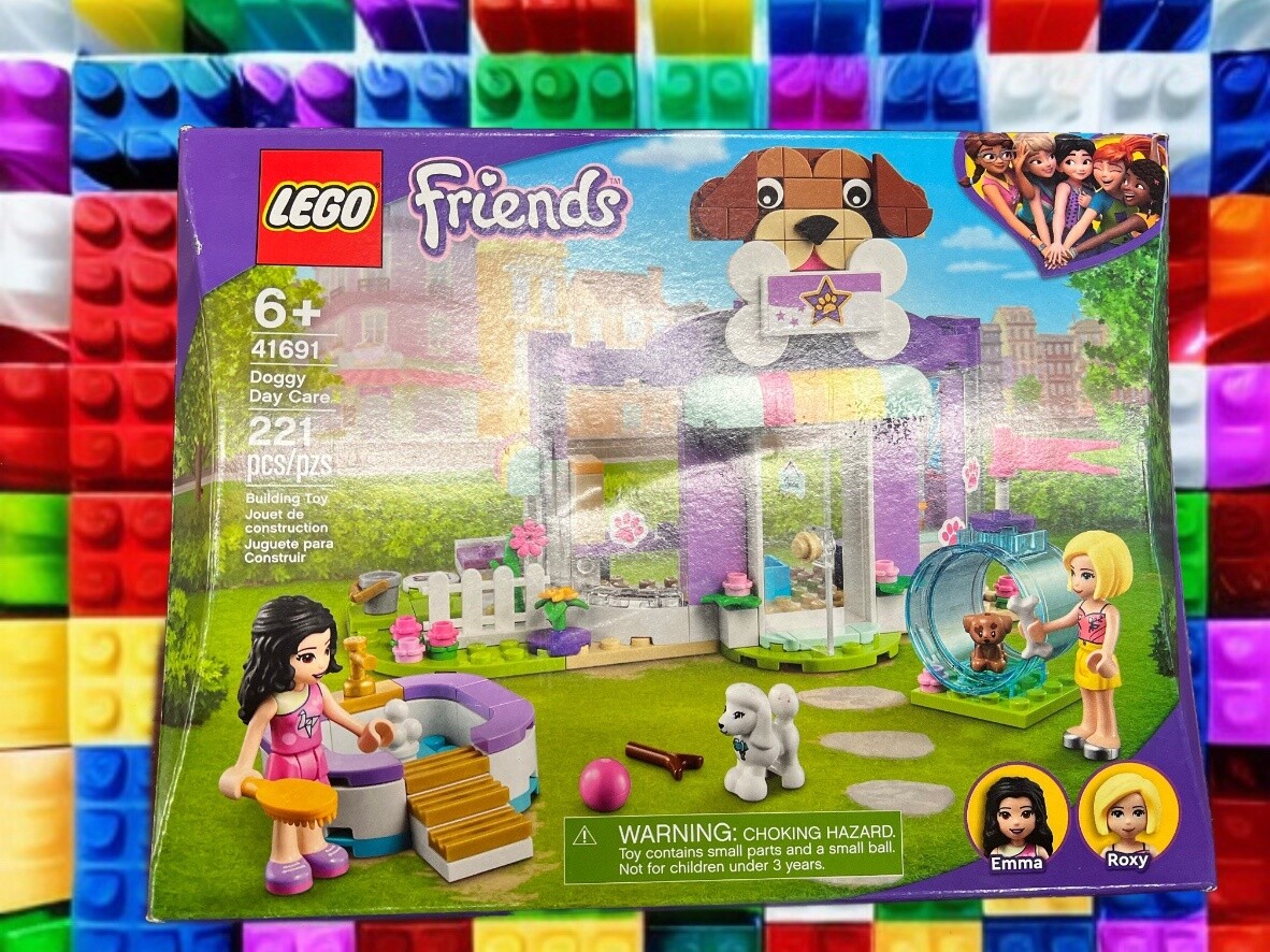 LEGO Friends Doggy Day Care 41691 Building Toy Includes 2 Mini Dolls and 2 Toy