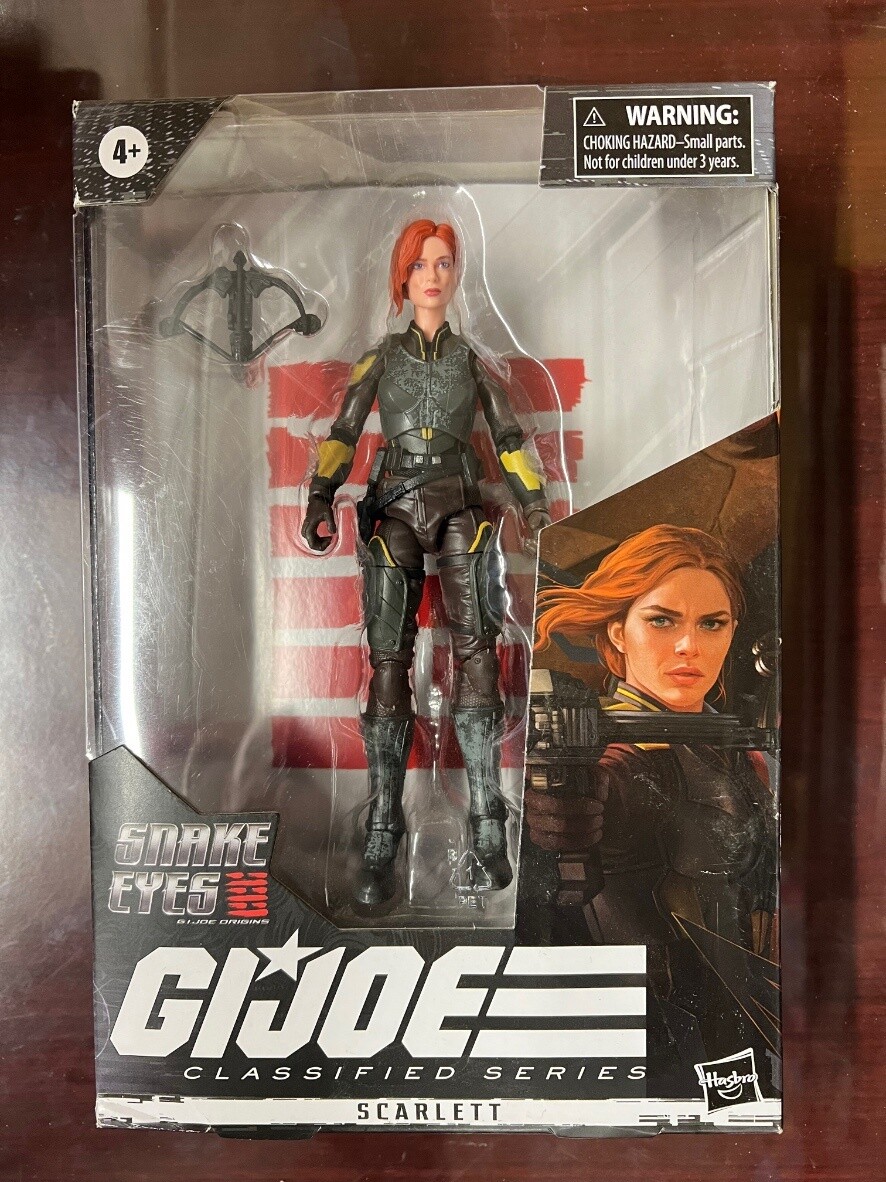 G.I. Joe Classified Series Snake Eyes: G.I. Joe Origins Scarlett Action Figure