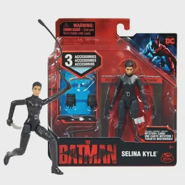 DC The Batman Movie Selina Kyle 4 Action Figure with 3 Accessories