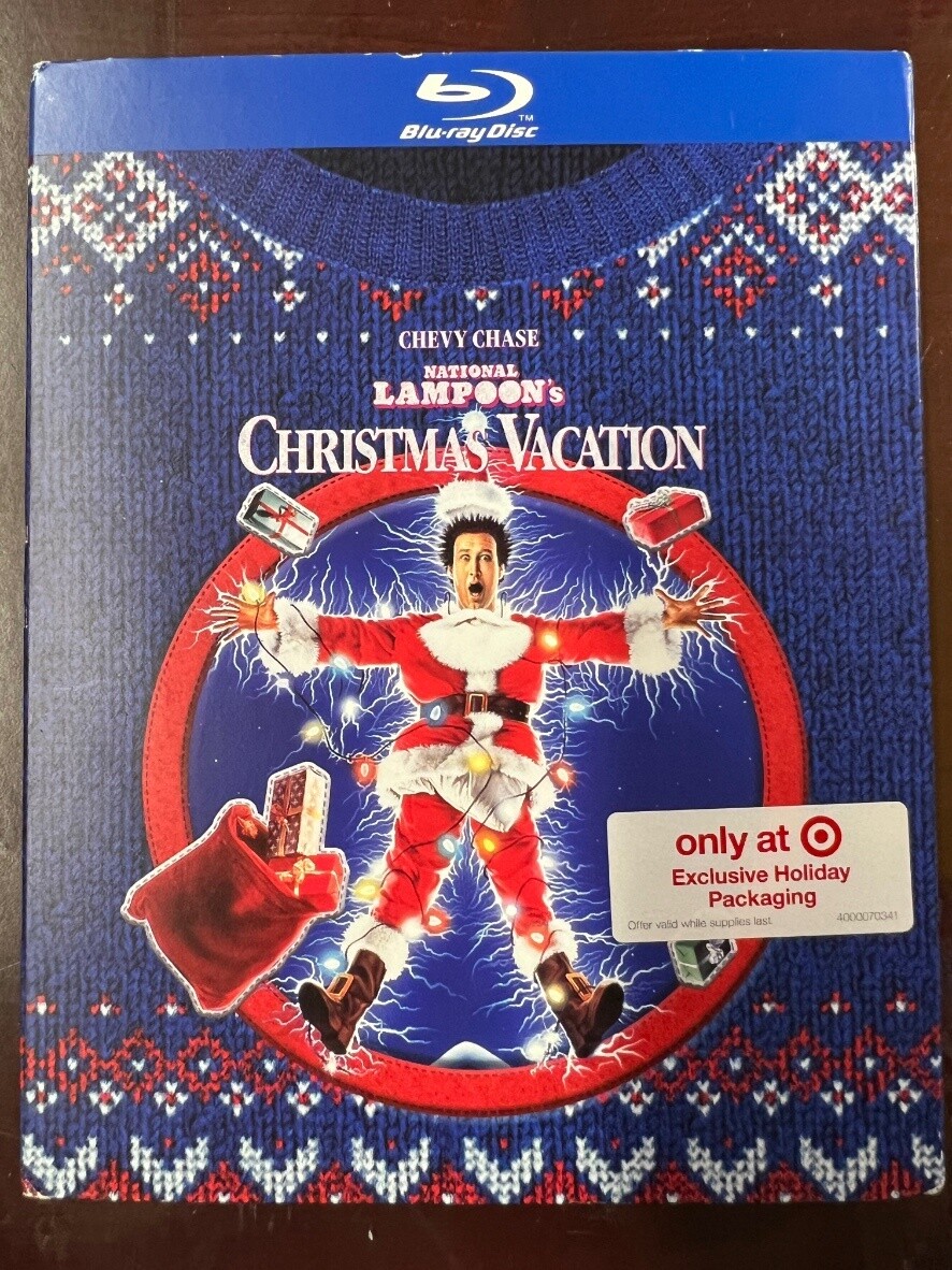 Christmas Vacation - Ugly Sweater packaging (Blu-ray, Target Exclusive)