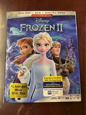 Frozen II (Blu-Ray + DVD + Digital)