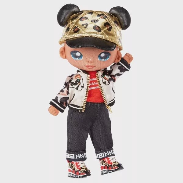 Na! Na! Na! Surprise Glam Series 2 Gianni Wilde 2-in-1 7.5&quot; Fashion Doll and Pur