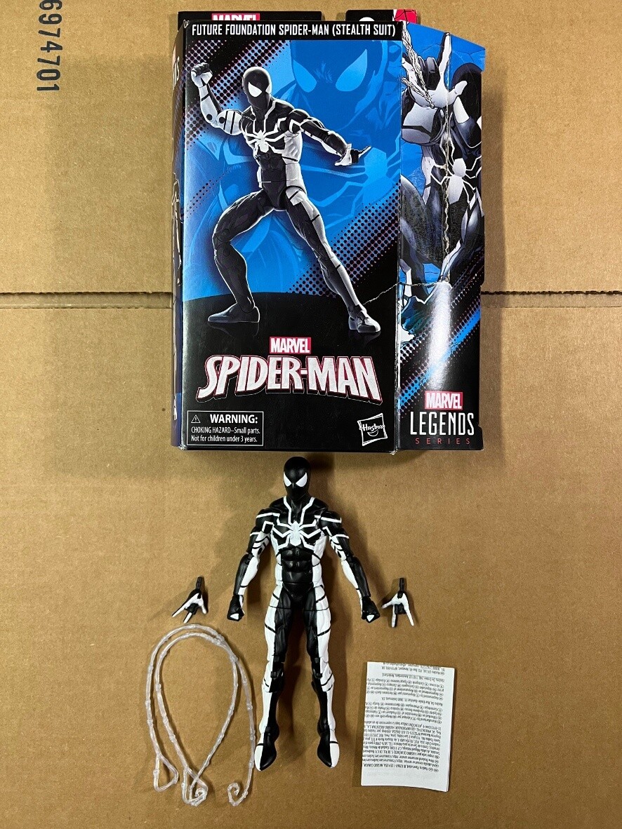 Marvel Legends Series Future Foundation Spider-Man (Stealth Suit) Action Figure