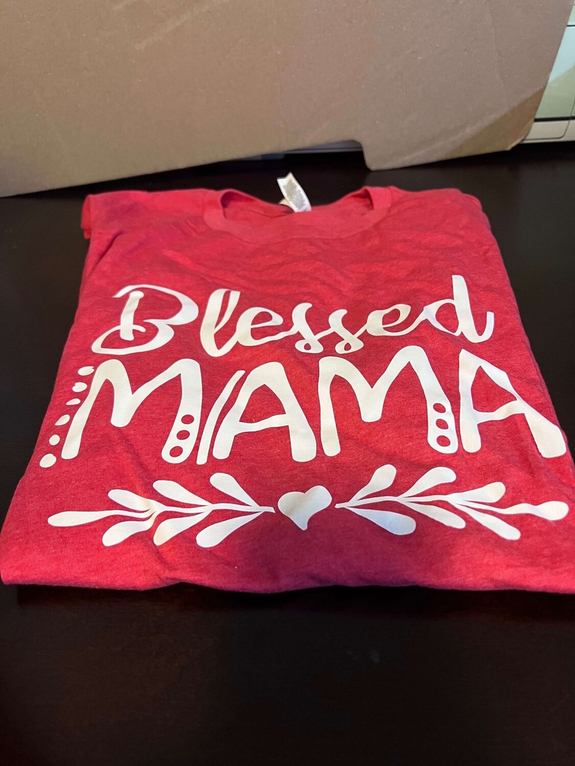 Blessed mom T-shirt, Size: Large