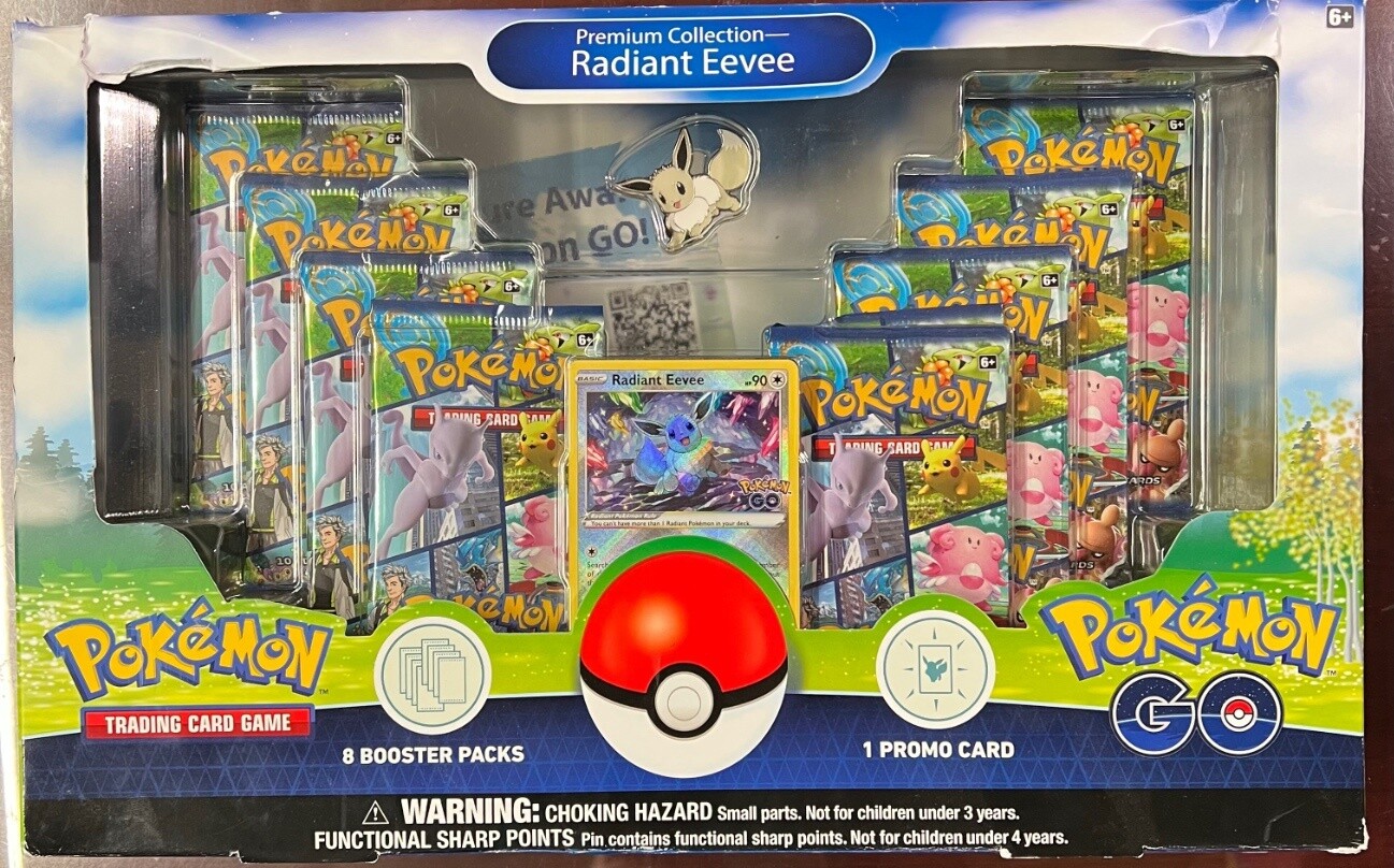 Pokemon Trading Card Game: Pokemon Go Premium Collection – Radiant Eevee