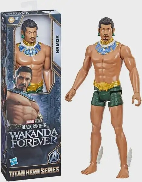 Marvel Studios&#39; Black Panther: Wakanda Forever Titan Hero Series Namor Action Figure