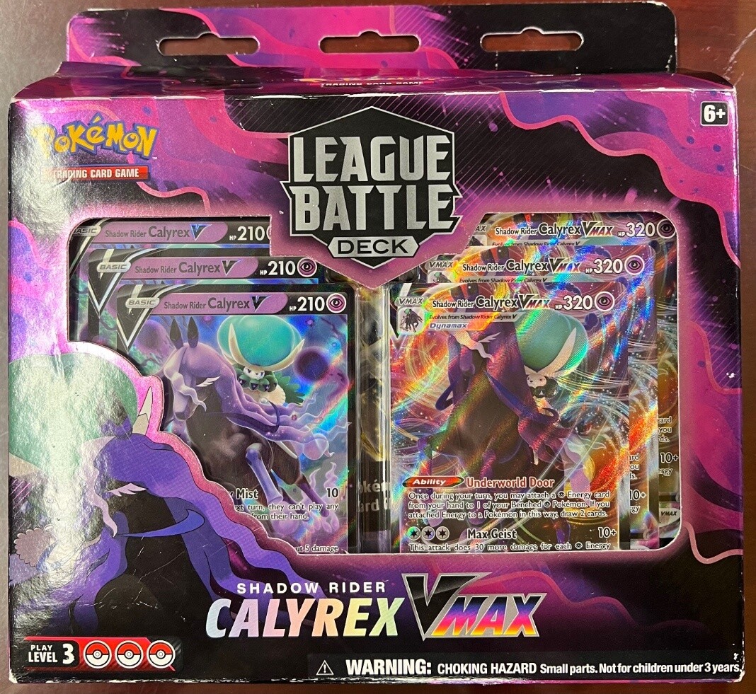 PKU85042 Calyrex Vmax League Battle Deck Box