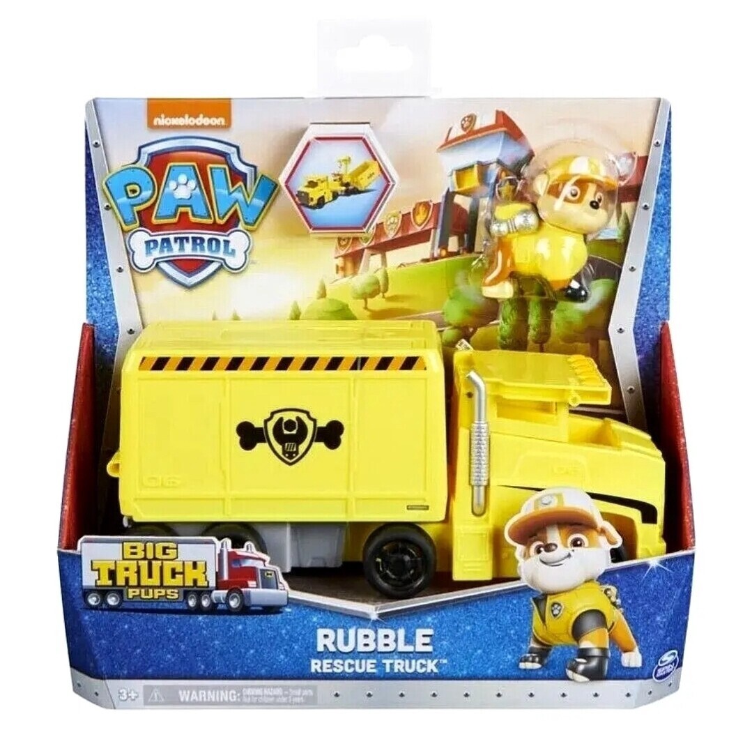 PAW Patrol Rubble Big Rigs Vehicle