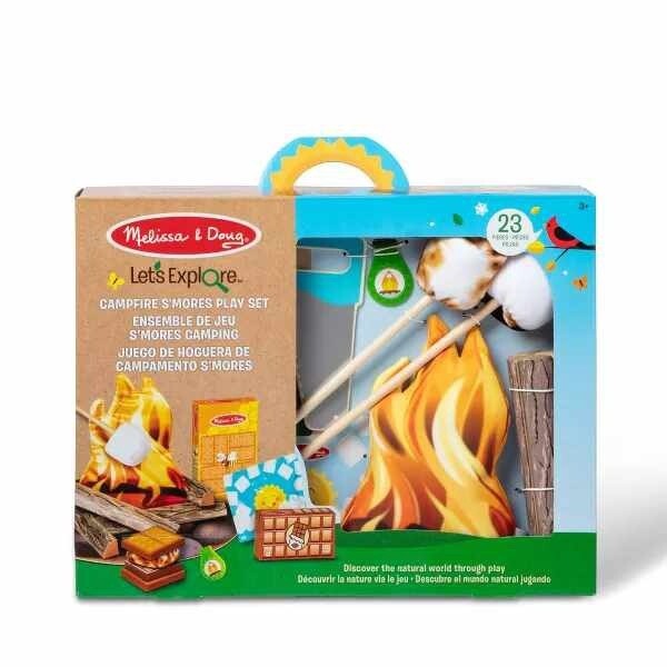 Melissa &amp; Doug Let&#39;s Explore S&#39;mores &amp; More Campfire Play Set