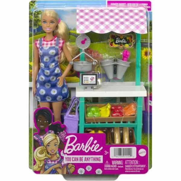 Barbie Farmers Market Playset Barbie Doll (Blonde)
