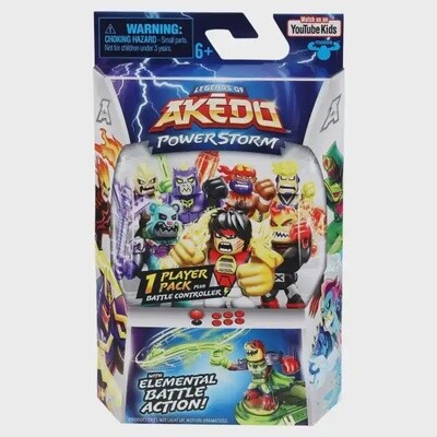 Akedo Powerstorm 1 Player Pack
