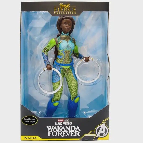 Marvel Black Panther Wakanda Forever Nakia Fashion Doll