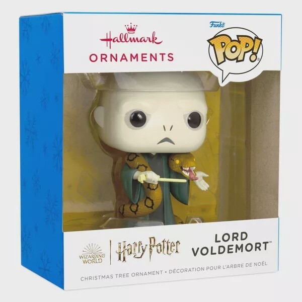 Hallmark Funko POP! Harry Potter Lord Voldemort Christmas Tree Ornament