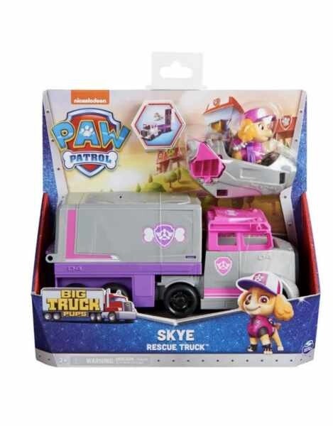 PAW Patrol Big Truck Pup’s Skye Transforming Vehicle and Figure