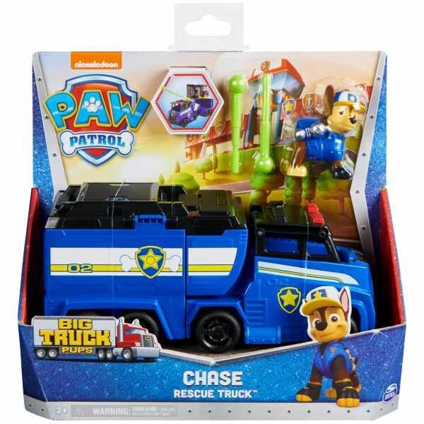 PAW Patrol Big Truck Pups Chase Transforming Rescue Truck