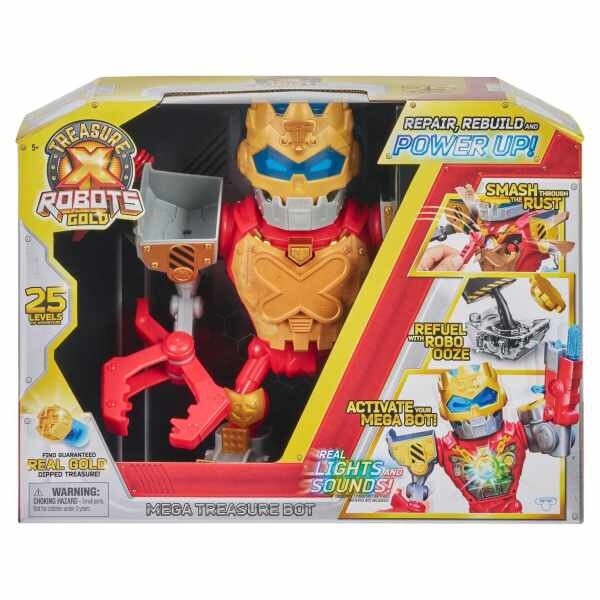 Treasure X Robots Gold Mega Treasure Bot
