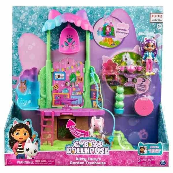 Gabby&#39;s Dollhouse Transforming Garden Treehouse Playset