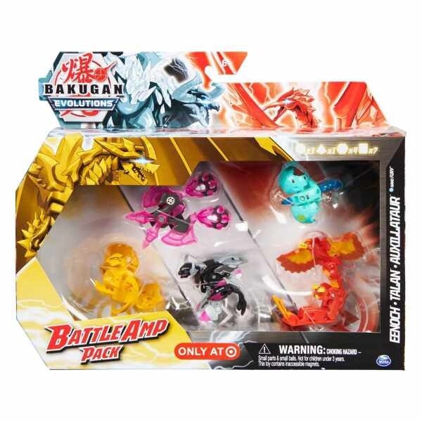 Bakugan Evolutions Eenoch Talan &amp; Auxillataur Battle Amp Pack