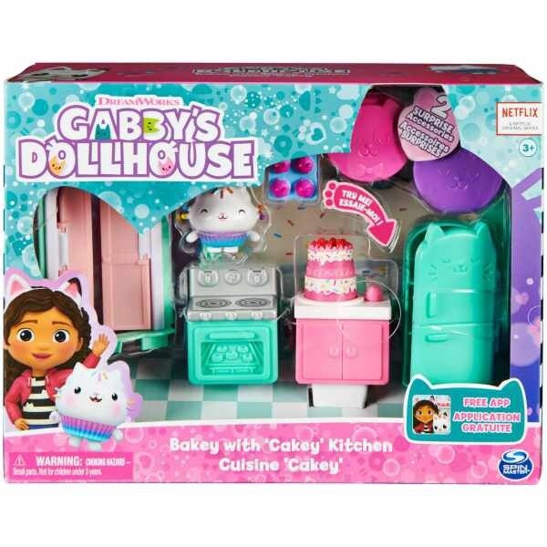 Gabby&#39;s Dollhouse Bakey with Cakey Kitchen