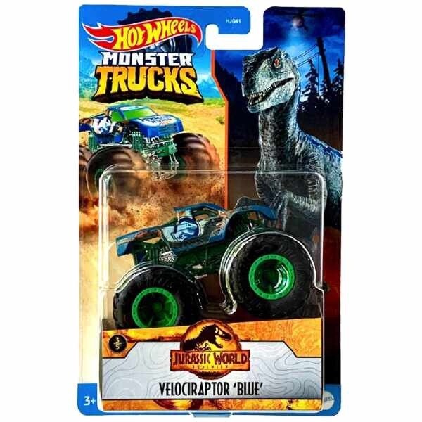 Raptor Blue Jurassic World Monster Trucks Monster Trucks 1/64