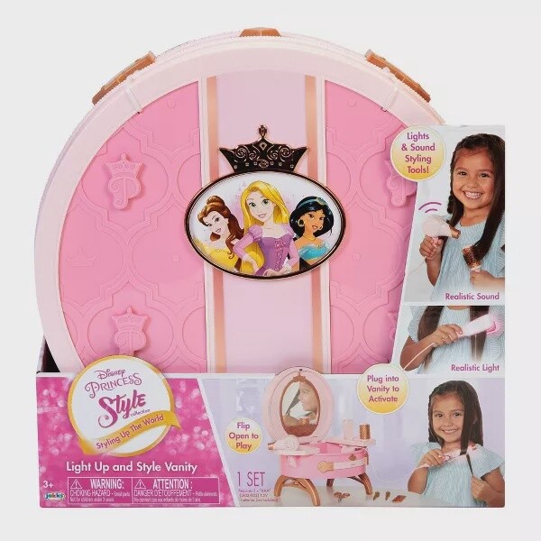 Disney Princess Style Collection Light Up &amp; Style Vanity