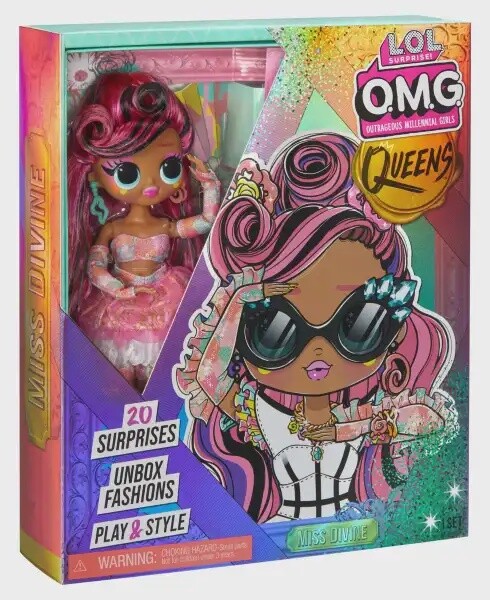 LOL Surprise OMG Queens Miss Divine Fashion Doll