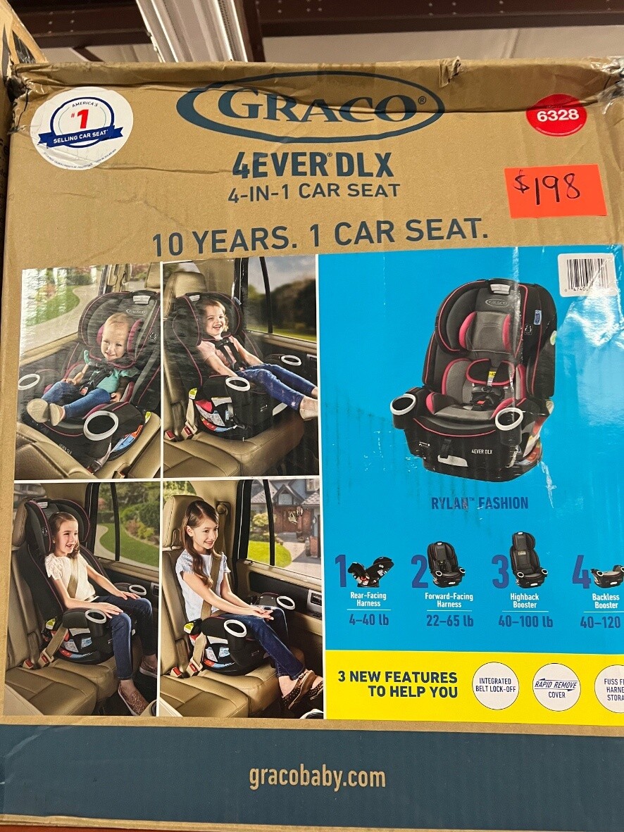 Graco 4Ever DLX 4-in-1 Convertible Car Seat Rylah