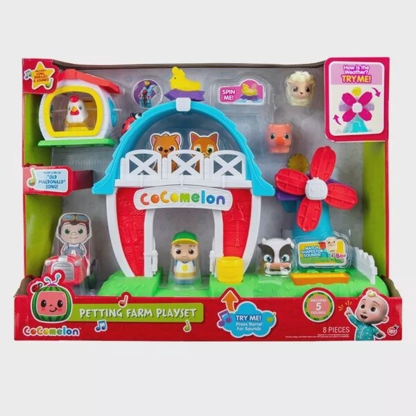 CoComelon Petting Farm Playset