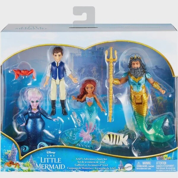 Disney Little Mermaid Small Story Set