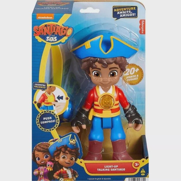 Fisher-Price Nickelodeon Santiago of the Seas Light-up Talking Santiago Figure