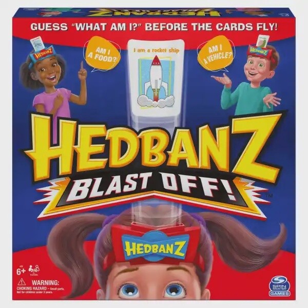 Hedbanz Blast Off Guessing Board Game