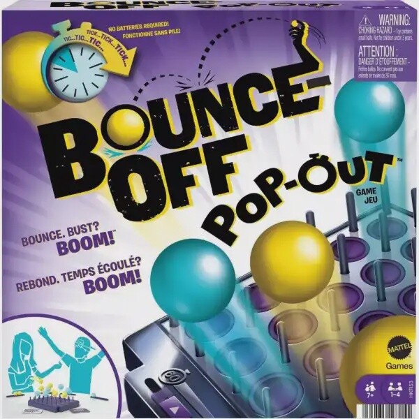 Bounce-Off Pop-Out Party Game