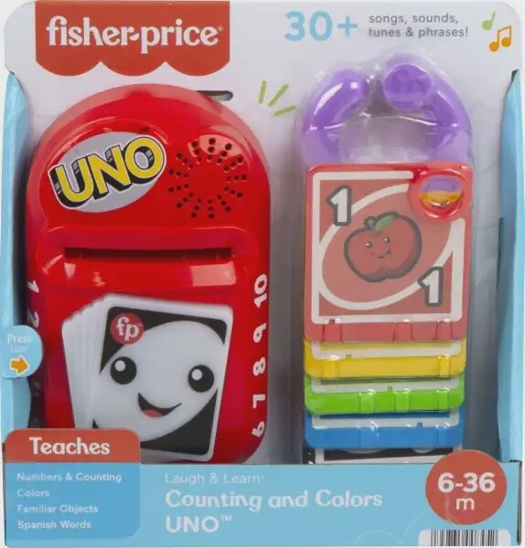 Fisher-Price Laugh &amp; Learn Counting and Colors UNO