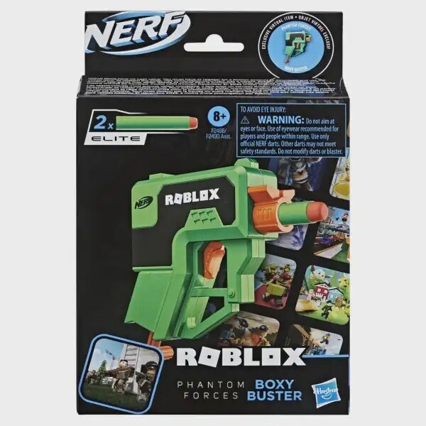 NERF Roblox Microshots Phantom Forces: Boxy Buster Blaster