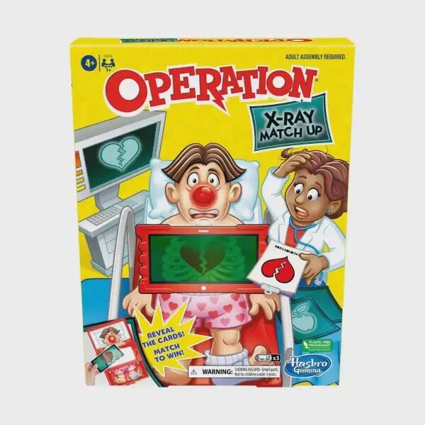 Operation X-Ray Match Up Board Game